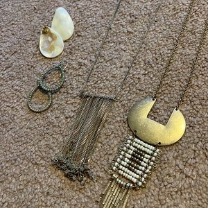 LOT necklaces and earrings